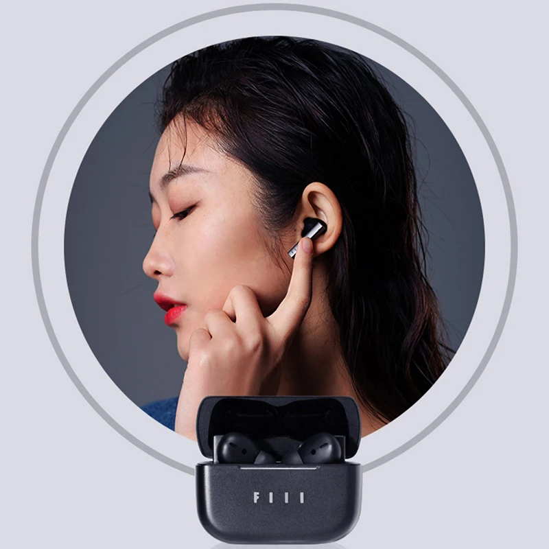 FIIL CC PRO Ture Bezdrôtový Aktívne Redukcia Šumu Slúchadlá In-ear Bluetooth-kompatibilné 5.2 Slúchadlá Fiilccpro Pre iPhone Xiao 1