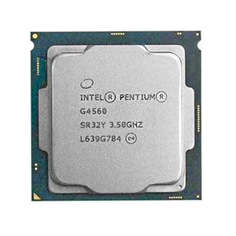 Intel Pentium PC Ploche Počítača Procesor G4560 LGA CPU 1151 - 14 nanometrov Dual-Core funguje správne 1