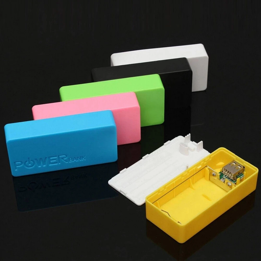 5600mAh 2X 18650 USB Power Bank Nabíjačka Prípade Box DIY Pre iPhone Pre Chytré telefóny, MP3 Elektronické Mobile Nabíjania 1