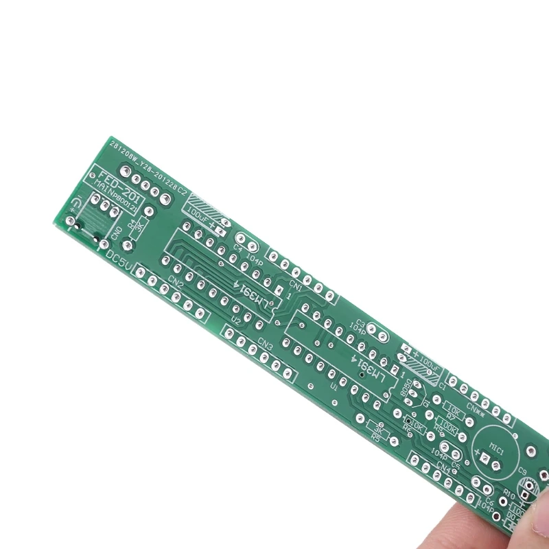 Zvukové Spektrum indikátor Indikátor LED Bliká na Displeji Modul DIY DC 3V-12V DIY Kit RGB LED Blikajúce FED-202 Ručné Spájkovanie 3