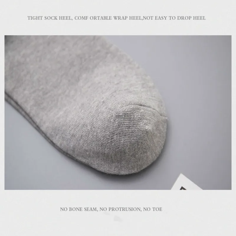 10 Párov pánske Bavlnené Ponožky Nový Štýl Black Business Mužov Ponožky Mäkké Priedušné Letné v Zime Pre Mužov Ponožky Plus Veľkosť (6.5-14) 0
