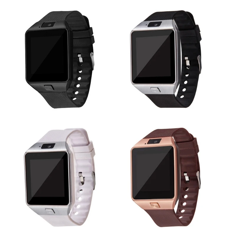 Dotykový Displej Smart Hodinky dz09 S Kamerou Bluetooth Náramkové hodinky Relogio SIM Karty Smartwatch pre xiao mi i Telefóne Sam sung Mužov 4