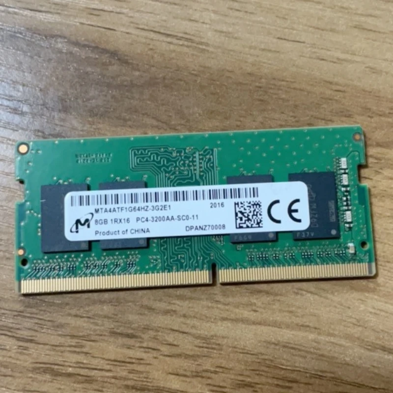 Micron memoria DDR4 8GB 3200MHz RAM 8GB 1RX16 PC4-3200AA-SCO-11 DDR4 3200MHz 8GB pamäť Notebooku notebook ram 260PIN 1.2 V 3