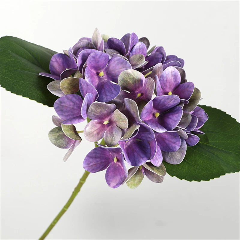 3D Skúmie s Listy, Hodváb Umelé Kvety na Svadbu, Výzdoba Ornamentami Falošné Rastliny Flores Domova Umelý Kvet 1