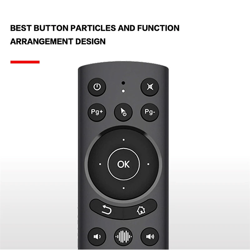 G20S Pro Hlas Vzduchu Remote Mouse Podsvietenie Infračervené Vzdelávania Gyro 2.4 G Bezdrôtové Diaľkové Ovládanie pre Android TV BOX SmartTV 2