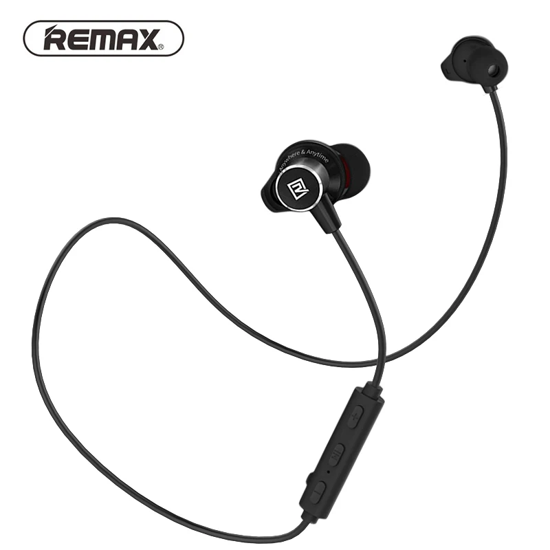 Remax S7 Bluetooth-kompatibilné 4.1 šport Magnetické Adsorpcie Kovové hifi slúchadlá pre iphone Slúchadlá inteligentného Mobilného telefónu headset 1
