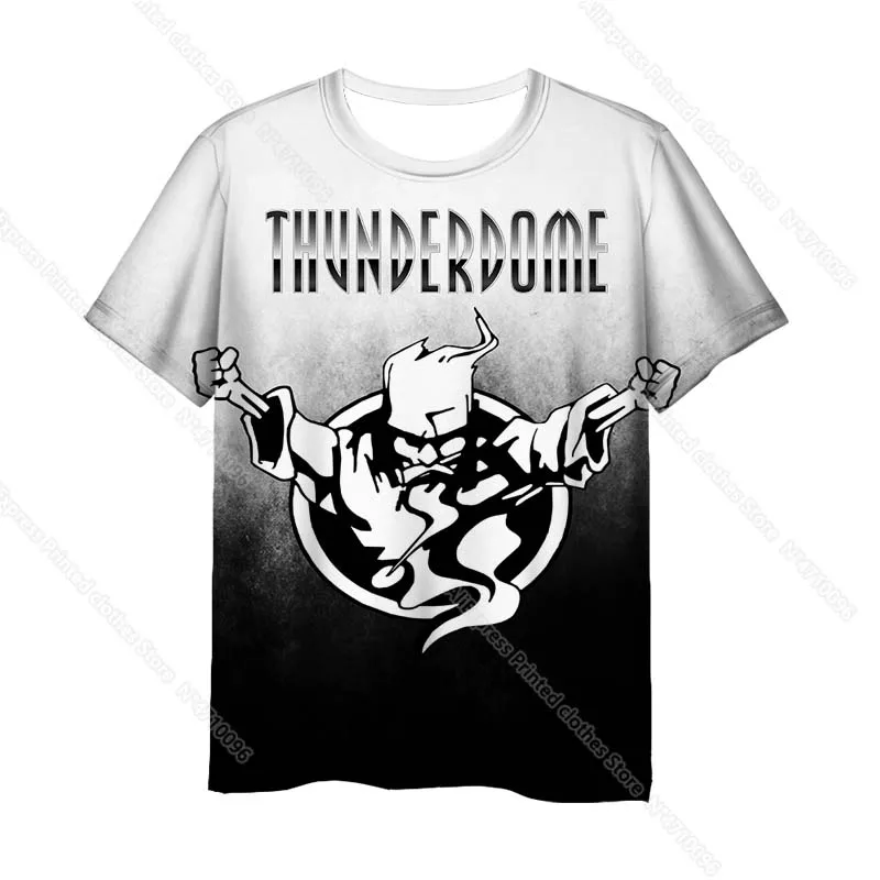 Letné Unisex Thunderdome 3D Tlač T-košele pre Dospelých v Pohode Anime, T Košele Camiseta Harajuku Ženy Cartoon Tee Topy Muž Tshirts 2