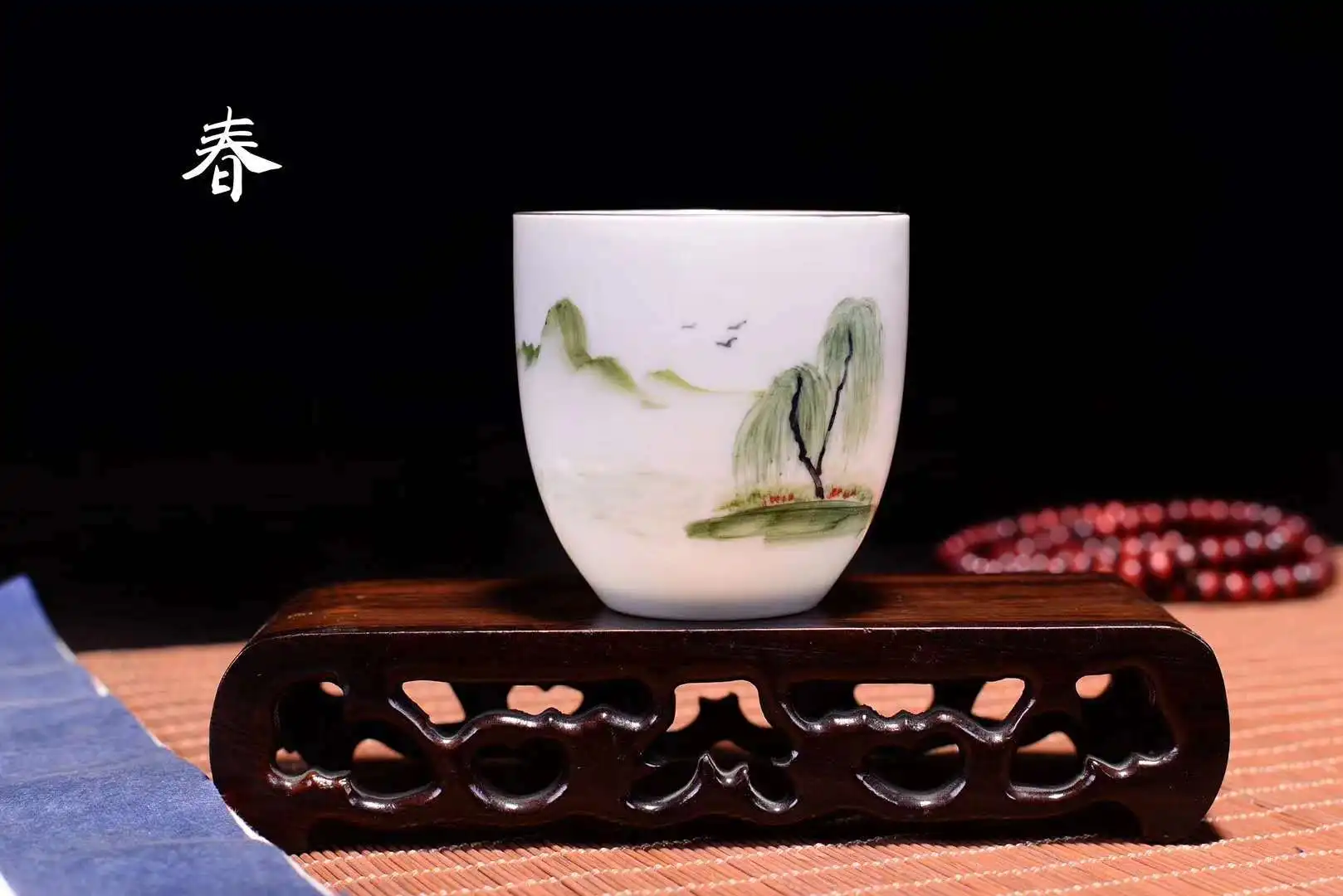 Domov master čisto ručne maľované keramické veľké individuálne jednu šálku čaju kreatívne domáce poháre 1