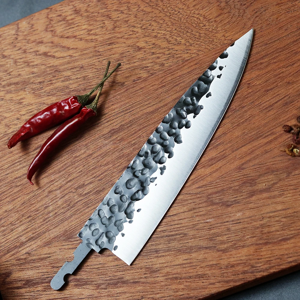 Veľké dávky DIY ručne kované profesionálne kuchynský nôž ocele VG10 core kuchársky nôž 6 palcový utility nôž prázdne 1