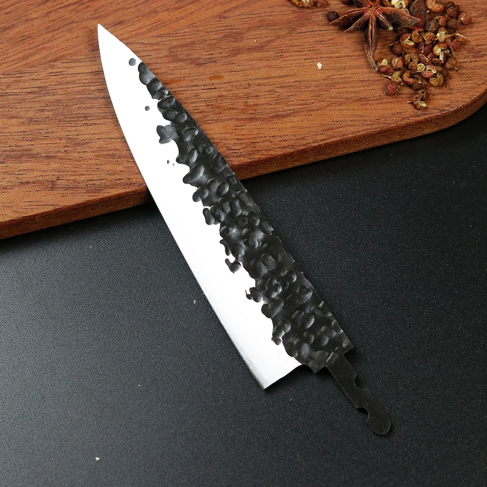 Veľké dávky DIY ručne kované profesionálne kuchynský nôž ocele VG10 core kuchársky nôž 6 palcový utility nôž prázdne 4