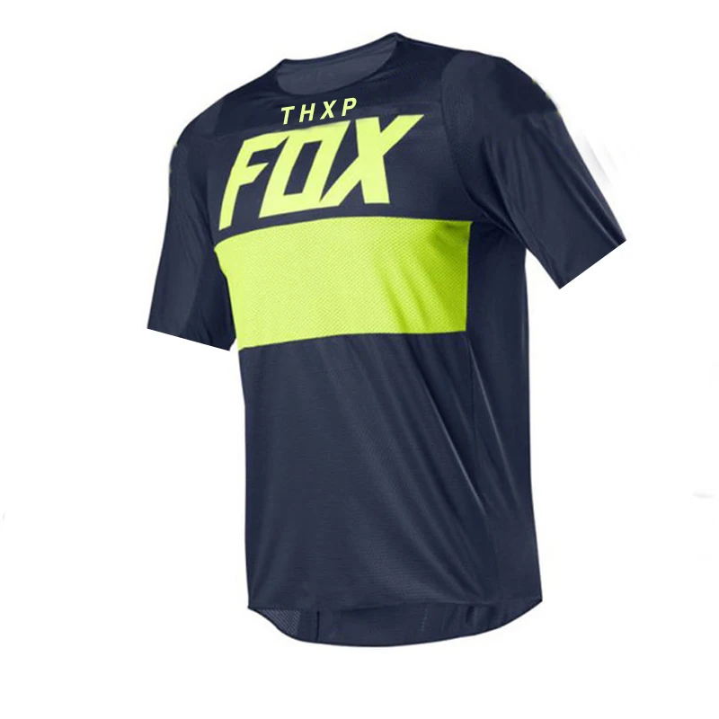 Jazda na bicykli extrémne športové tričko Foxmtb mužov horský bicykel, motocykel koni jersey zjazdové jersey kamufláž T-shirt 0