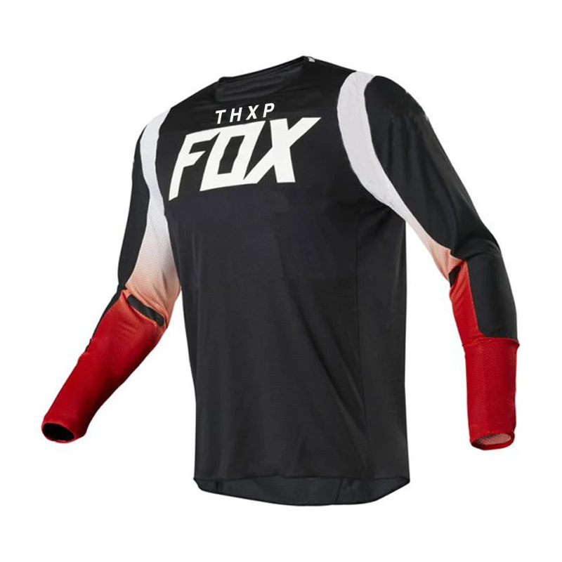 Jazda na bicykli extrémne športové tričko Foxmtb mužov horský bicykel, motocykel koni jersey zjazdové jersey kamufláž T-shirt 1