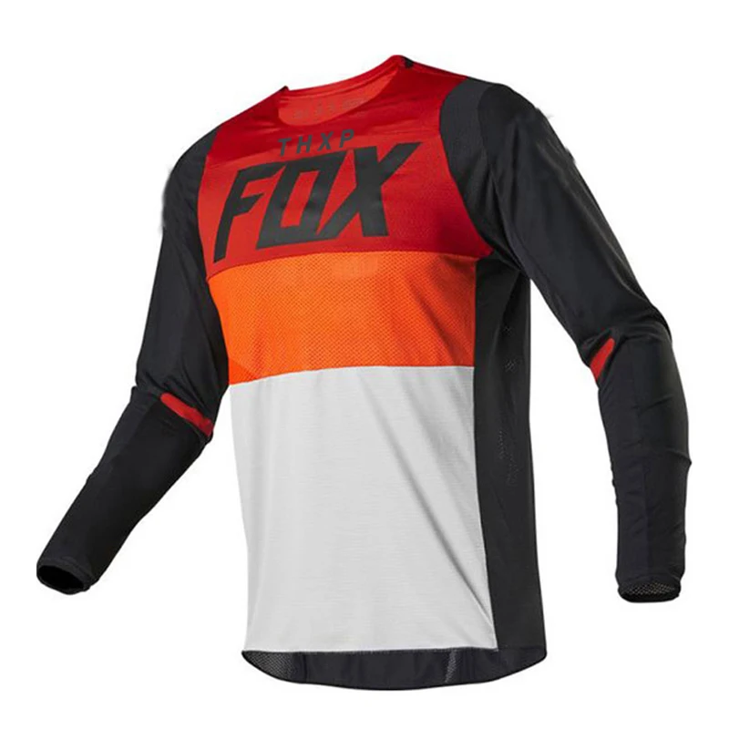 Jazda na bicykli extrémne športové tričko Foxmtb mužov horský bicykel, motocykel koni jersey zjazdové jersey kamufláž T-shirt 3