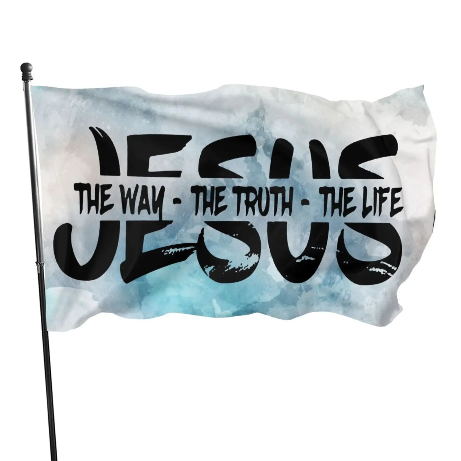 Ježiš Kristus Vyznania Viery Tvár Flag3ft*5 ft (90*150 cm) Veľkosť Dekorácie pre Domov Vlastné vlajky 5