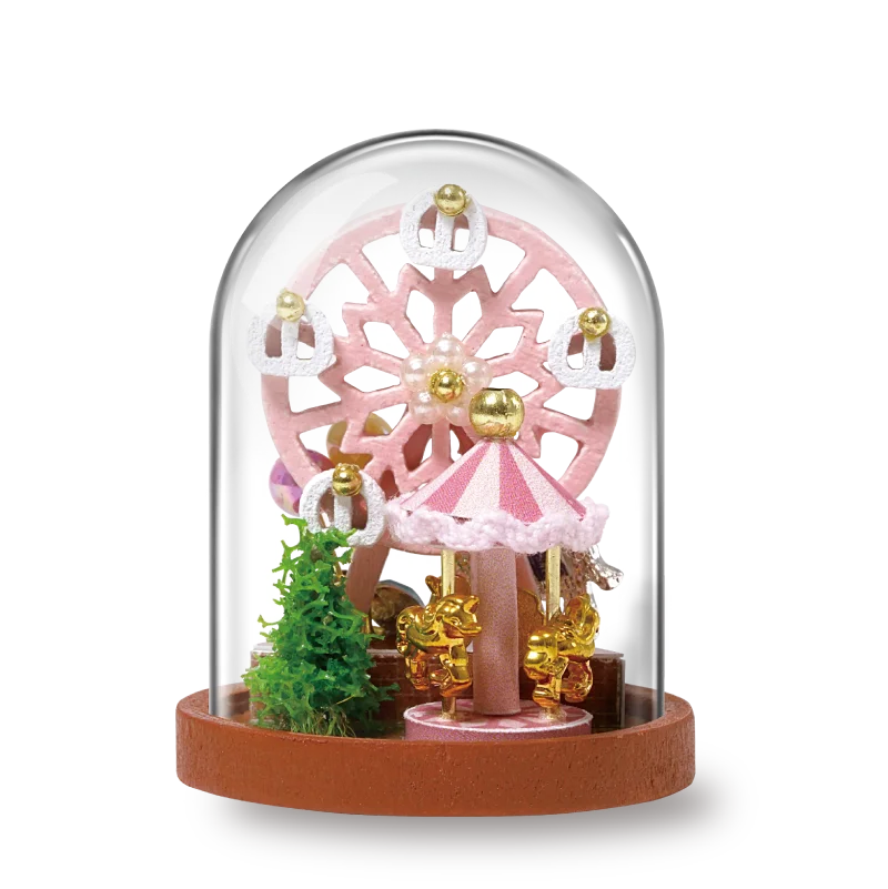 DIY Miniatúrne 3D Hračka Bábika Dom Nábytku Model Auta Drevený domček pre bábiky Pre Deti Narodeniny Vianočný Darček Casa Mini Sveta Mini 3
