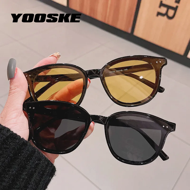 YOOSKE Retro slnečné Okuliare pre Ženy, Mužov Značky Dizajnér Nočné Videnie Jazdy Slnečné Okuliare Retro Slnečné okuliare pre Dámy Okuliarov 5