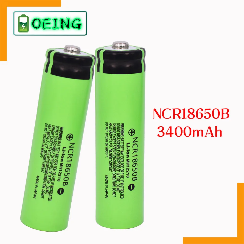 NAJNOVŠIE Originálne NCR18650B-3400mAh Nabíjateľná Li-ion batéria, 3,7 V 18650 batérie 3400mAh + Lii-202 100B Nabíjačky 4