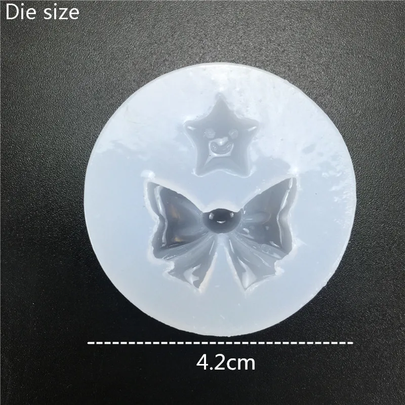 DIY star tvar luku, silikónové formy cake decoration nástroj zrkadlo crystal kvapka lepidla, takže nástroj živice hlinené formy 2