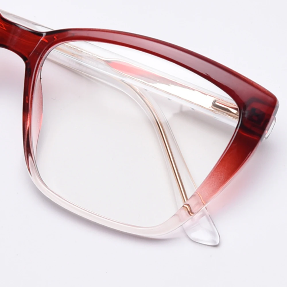 Swanwick veľké rámy TR90 okuliare cat okuliare rámy acetát červená čierna jasný objektív Európskej módy dekorácie kvapka loď 0