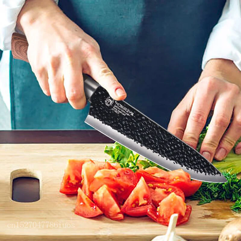 DEHONG High-end 6 kusov kuchyňa kovanie ostré nastaviť nôž šéfkuchára nožom univerzálny nôž nožnice keramický nôž lúpací 3