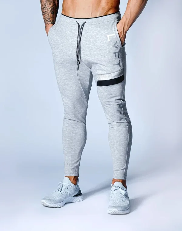 2021 Nové Lyft (fitness) Športové Nohavice pánske Bežecké Bavlna Slim Legíny Čipky Členok Zips Bežné Nohavice 1