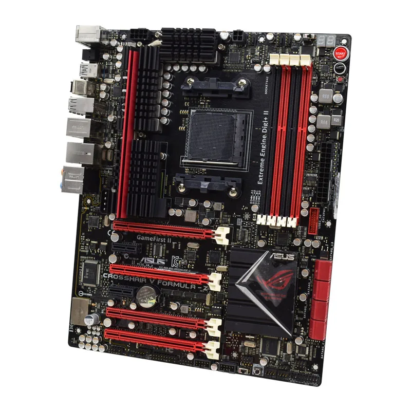 Pre ASUS Crosshair V Formula-Z pôvodnej Doske Pätice AM3+ DDR3 Pre AMD 990FX PCI-E X16 SATA III Pôvodná Používané Doske 3