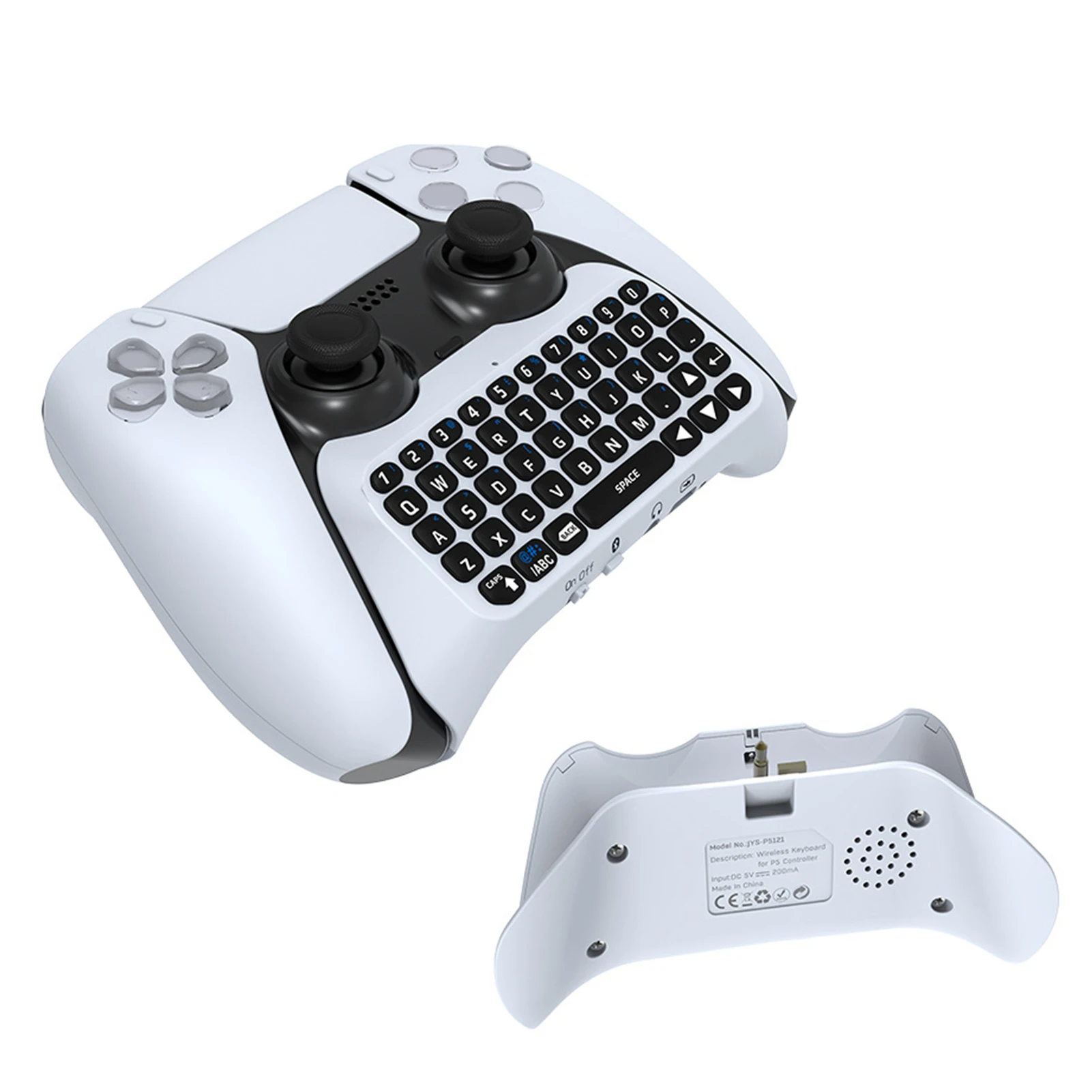 3,5 mm Klávesnicu, Gamepad Bezdrôtový Bluetooth 3.0 Radič Chat Pad Pre SONY PS5 Dualsence Vstavaný Reproduktor Klávesnica 3