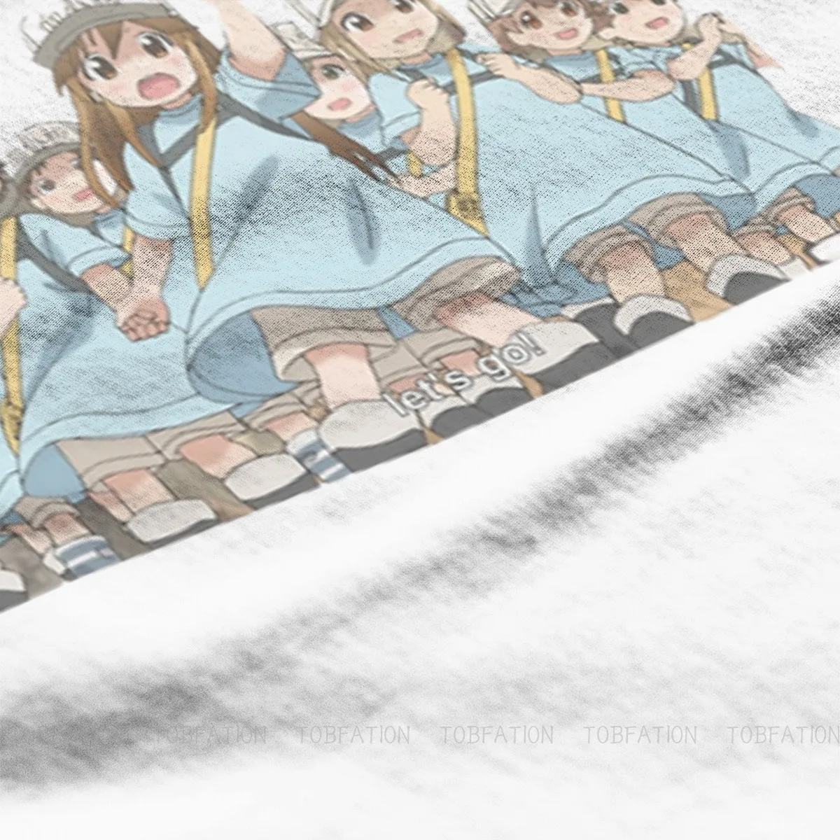 Bunky V Práci Japonského Manga Kawaii Anime Sekkekkyū Crewneck TShirts Krvných Doštičiek Šifón Prispôsobiť Homme T Shirt Nový Trend 4