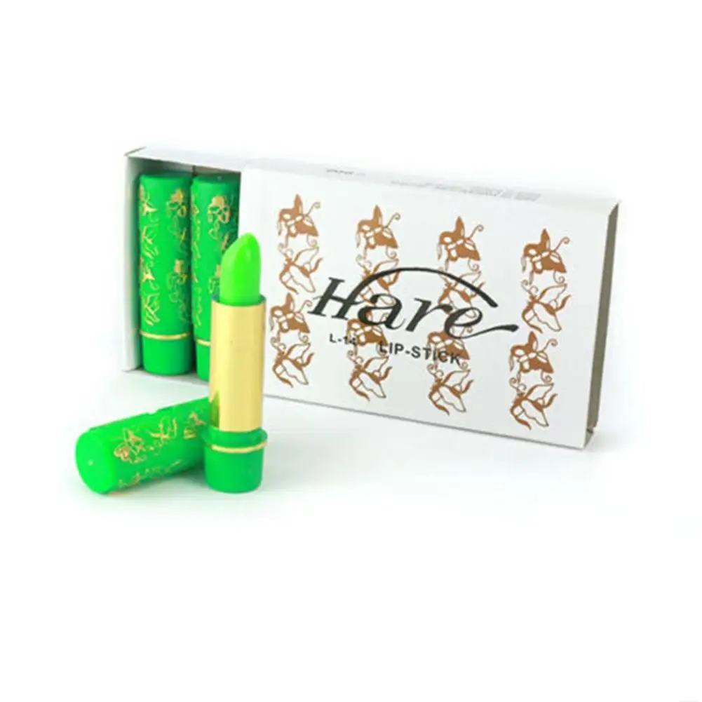 6PCS/BOX Farba Tmavo Zelená Magic Spot Lesk na Pery Lip Liner Long Lasting Lip Liner Motýľ Zelená Rúž Kozmetika Kozmetika Maq 3