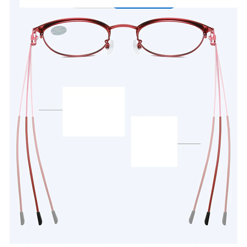 Ahora Kovové Modré Svetlo Blokuje Okuliare na Čítanie 2021 Fahsion Kolo Presbyopia Optické Okuliare Ďalekozrakosť Okuliare +1,0 až+4.0 3