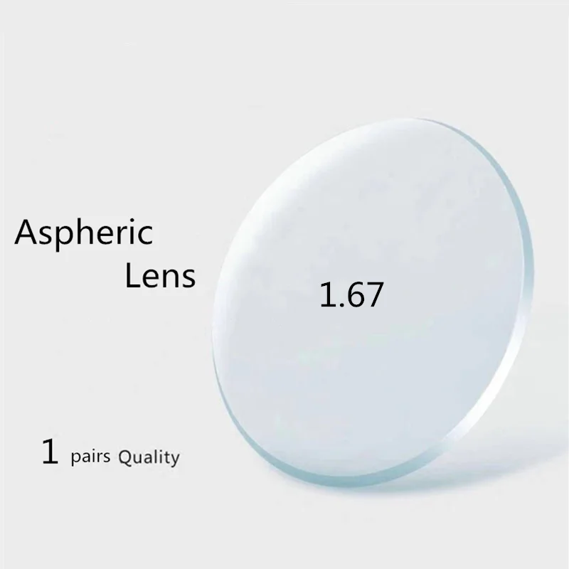 1.67 Predpis CR-39 Živice Asférické Okuliare, Šošovky, Krátkozrakosť, Ďalekozrakosť Presbyopia Optickej Šošovky S Vrstvou 1