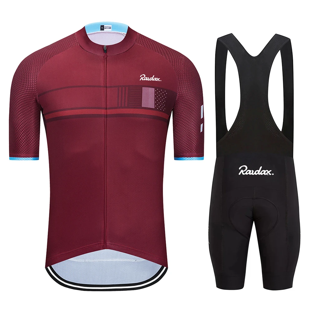 2021 Raudax Značky Cyklistika Dres Nastaviť Triatlon Oblečenie Priedušná Horské Cyklistické Oblečenie, Obleky Ropa Ciclismo Verano Triatlone 4