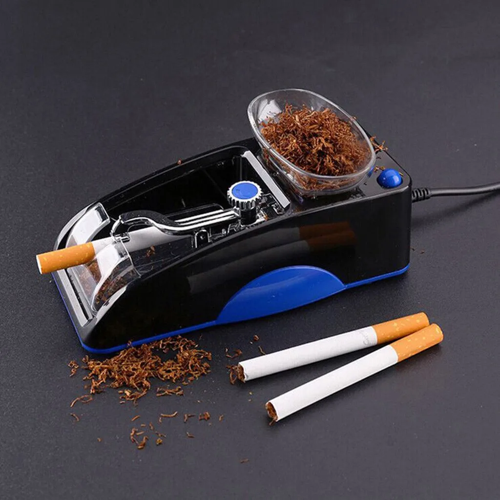 Elektrické Automatické Cigariet Valcovacie Stroje Trubice Koľajových Tabaku Injektor Maker Navi Diy Stroj Eú Plug Diy Fajčenie Nástroj 5