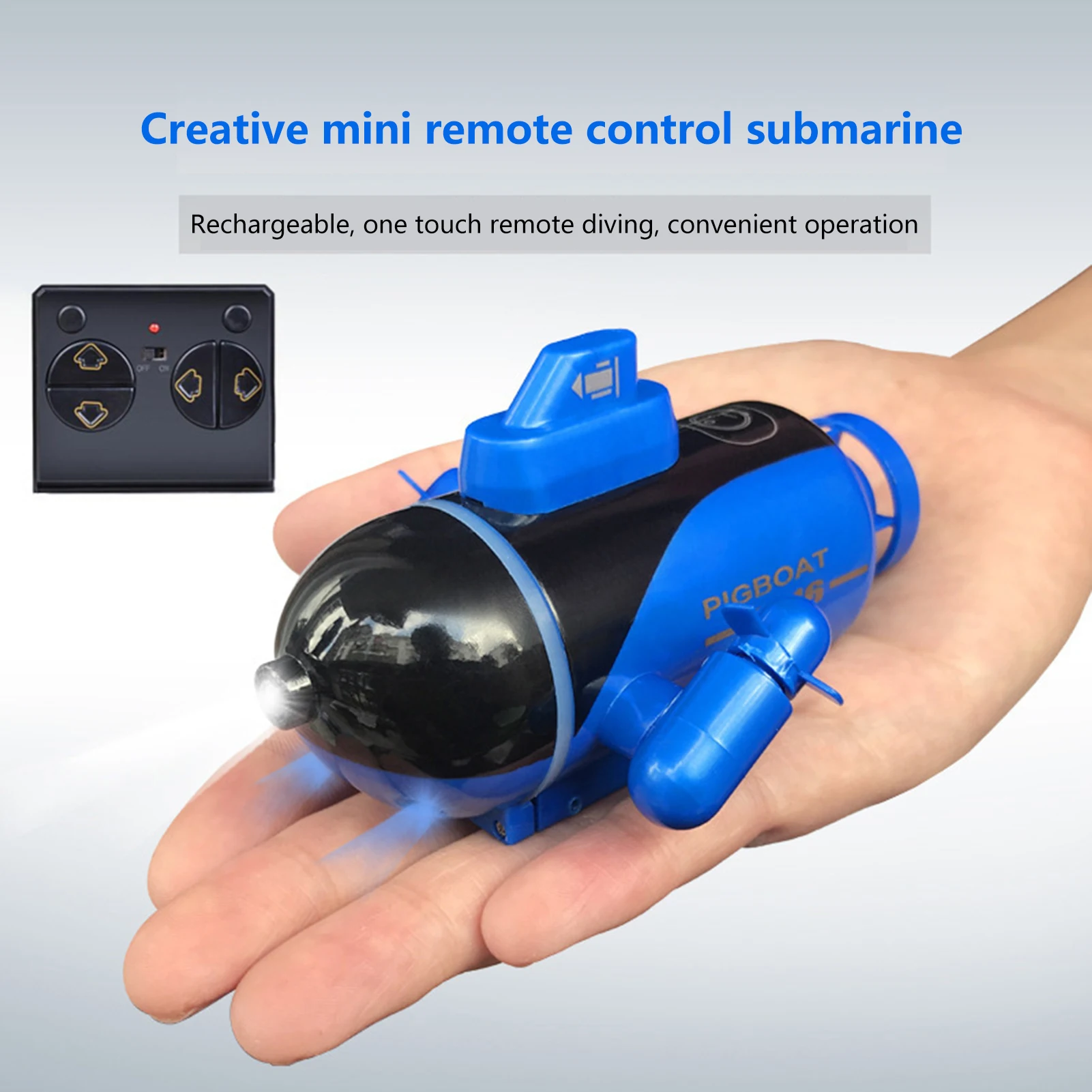 Inteligentný Indukčné Simulačný Model Detí Ponorka na Diaľkové Ovládanie Hračka Sa Dá nabíjať Cez USB Nabíjací Kábel 1