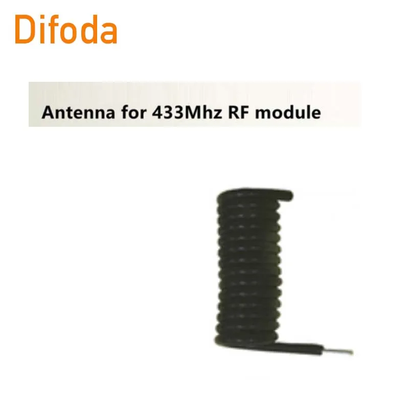 Difoda 433 mhz 1pcs Anténa Na 433mhz RF Prijímač a vysielač Modul Pre Bezdrôtové Diaľkové Ovládanie 10pcs/1set 0