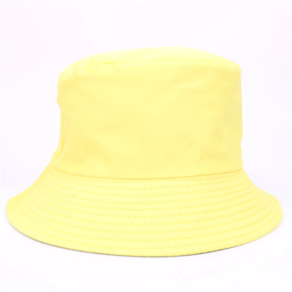 Značka Vedierko Hat Ženy Panamský klobúk Lete Mužov, Dve Bočné Módne Hip Hop Rybár Klobúk Bob Chlapci Dievčatá Vonkajší Cestovanie Slnko Klobúk 1