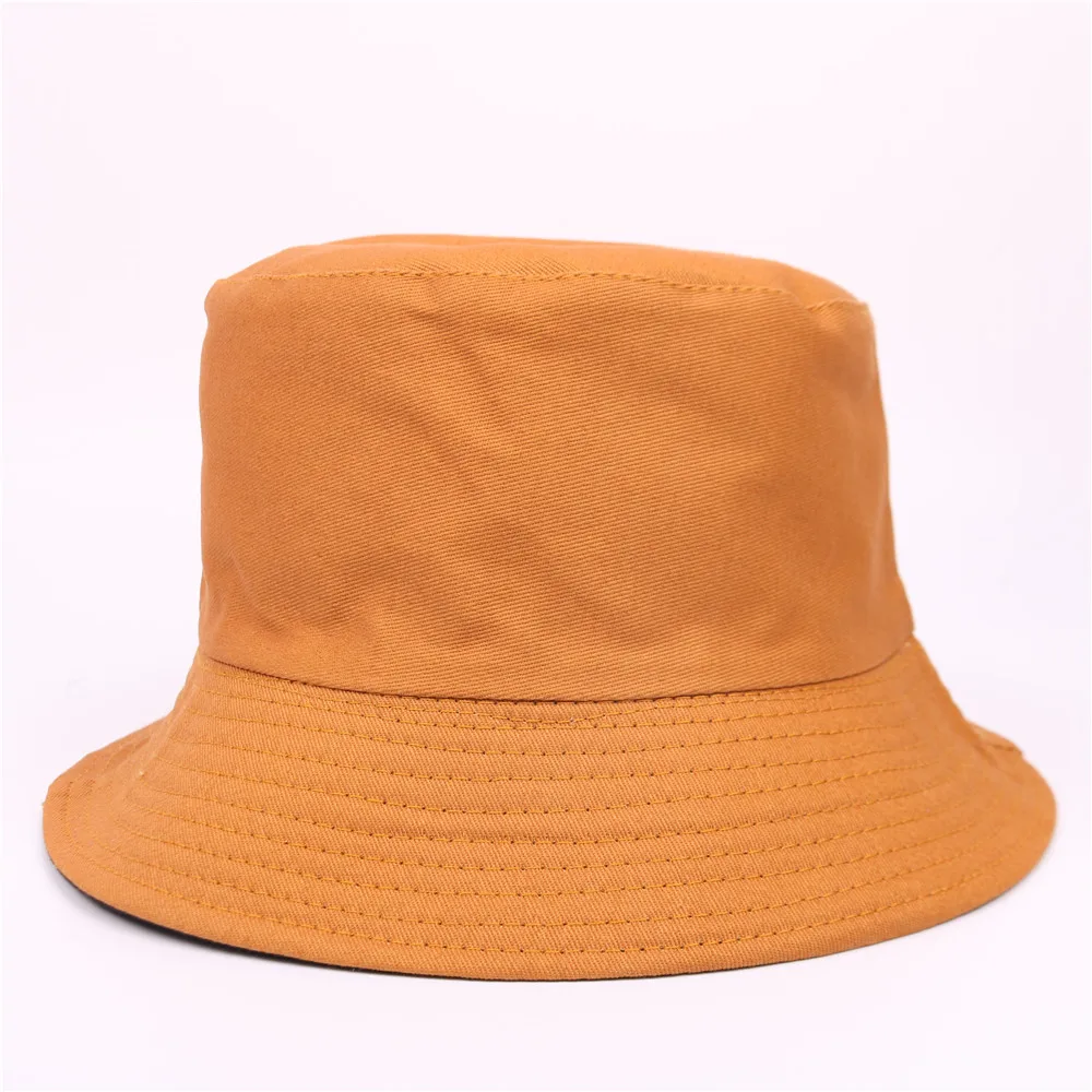 Značka Vedierko Hat Ženy Panamský klobúk Lete Mužov, Dve Bočné Módne Hip Hop Rybár Klobúk Bob Chlapci Dievčatá Vonkajší Cestovanie Slnko Klobúk 3