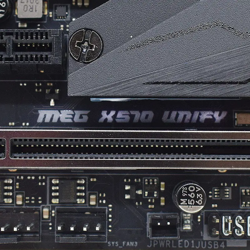 MSI MEG X570 ZJEDNOTIŤ Doske X570M X570M Zásuvky AM4 PCI-E 4.0 DDR4 M. 2 SATA3 USB3.0 3.1 použité Doske 0