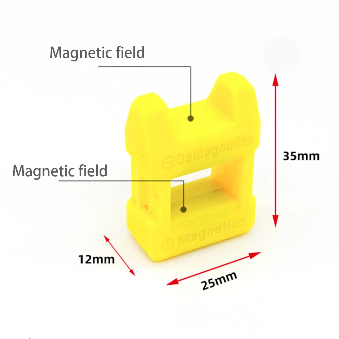 Parafusadeira Vysokej Kvality Magnetizer Demagnetizer Nástroj Mini Rýchlo 2 v 1 Skrutkovač, Magnetický Ručné Náradie Náhodné Farby 2021 0