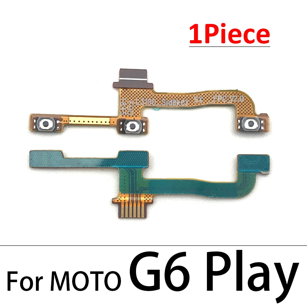 20Pcs/Veľa vypínač Hlasitosti Tlačidlo Na Vypnutie Tlačidlo Flex Kábel Pre Motorola Moto G4 G5 G6 G7 G8 G9 E7 Plus Hrať 1
