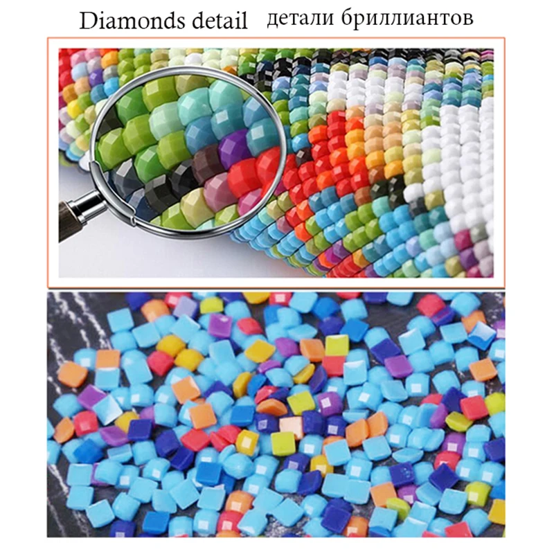 5D DIY diamond maľovanie 3D Slon Plné námestie/kolo Výšivky Vzor Cross stitch súpravy mozaiky samolepky na stenu RS1020 3