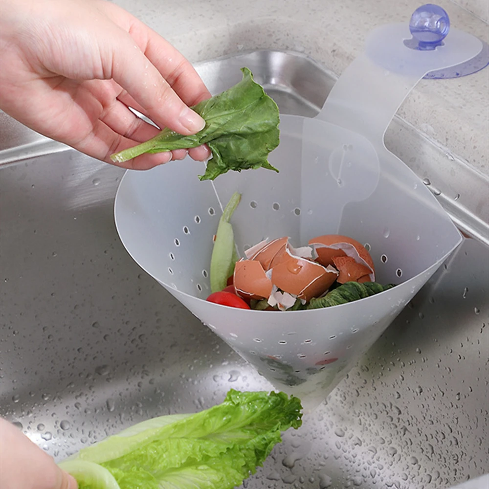 Skladacia umývadlo filter samostatne stojace kuchyne anti-blocking lievik umývadlo mozgov zásuvky zvyšky polievky odpadky potravín filter čistý kôš 1