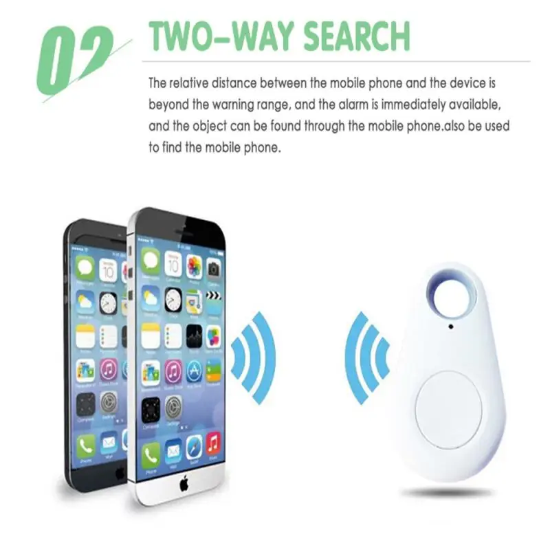Smart Tag GPS Tracker Bezdrôtové Bluetooth-kompatibilné Anti-Stratil Alarm Peňaženky Key Finder Pet Locator Dieťa Vak Mini Anti Stratil Alarm 3