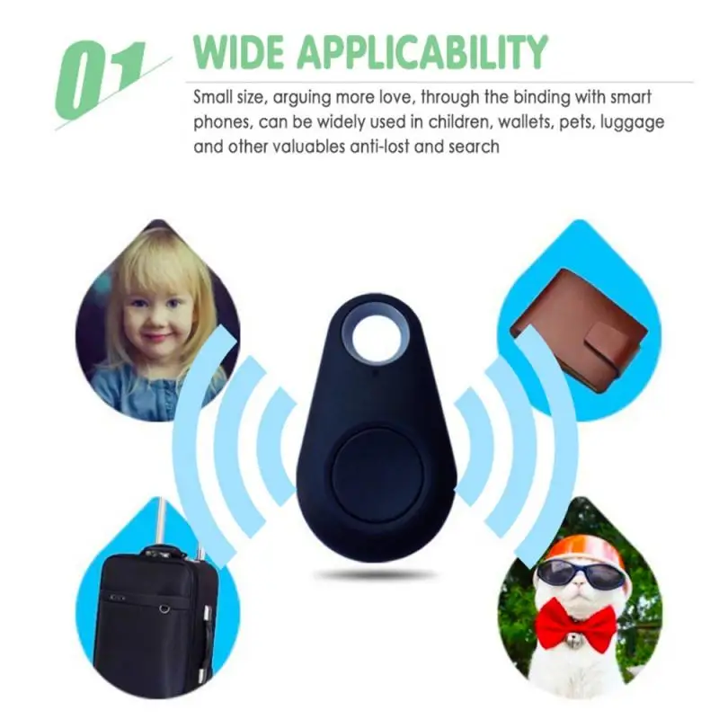 Smart Tag GPS Tracker Bezdrôtové Bluetooth-kompatibilné Anti-Stratil Alarm Peňaženky Key Finder Pet Locator Dieťa Vak Mini Anti Stratil Alarm 5