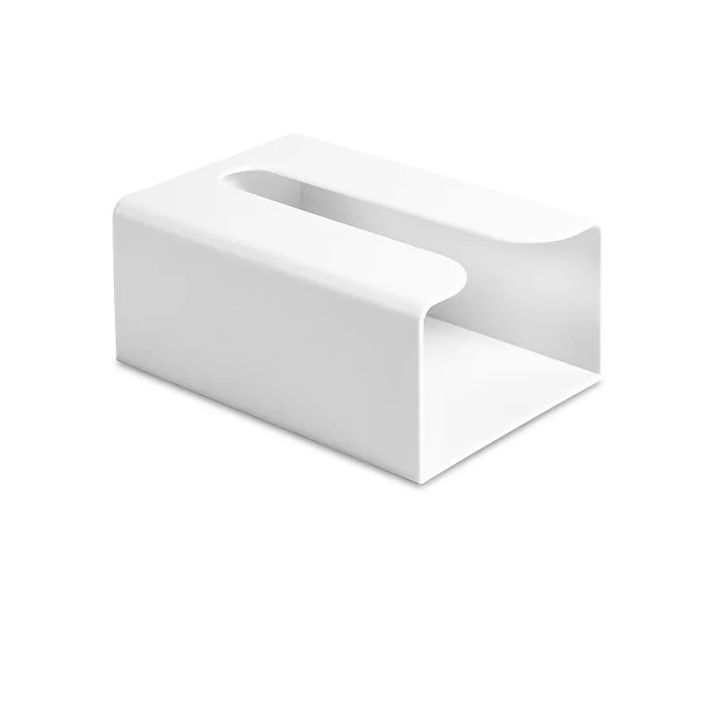Kuchyňa Tkaniva Box Ploche Obrúsky Papierové Úložný Box Domácnosti ABS Mokré Tkaniva Box Skriňa/Wall Mount Samolepiace Papiera Držiak 1