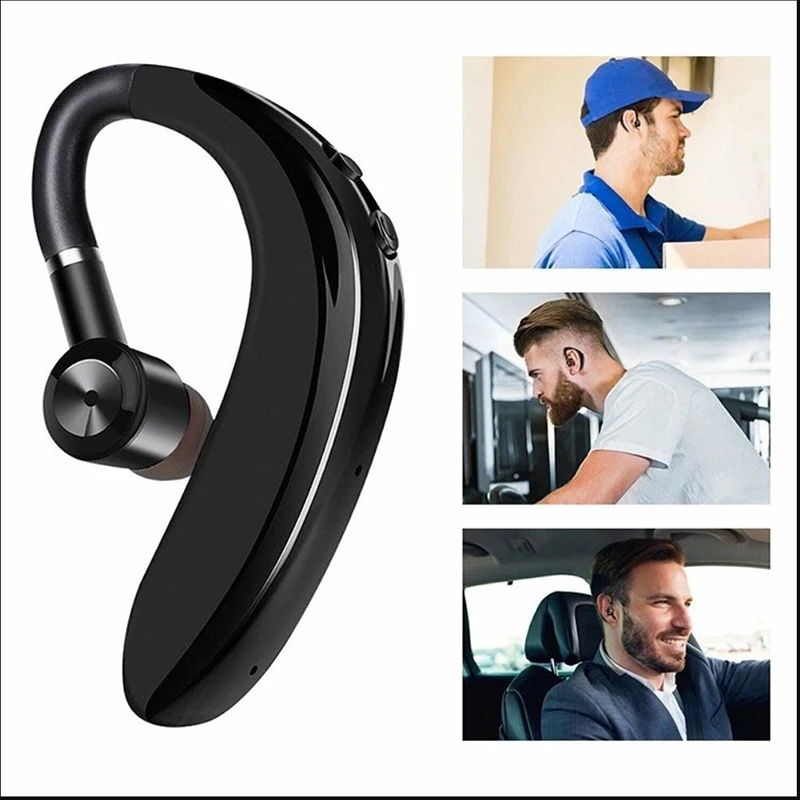 Bluetooth 5.0 Bezdrôtové Slúchadlá Stereo Handsfree Hovor Business Headset S Mikrofónom Slúchadlá Visí Ucho Hands-free Volanie 2