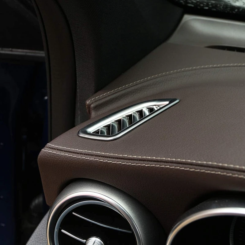 Palubná doska Klimatizácia Zásuvky Otvor Kryt Výbava pre Mercedes Benz GLC 200 260 300-2020 Auto Príslušenstvo 0