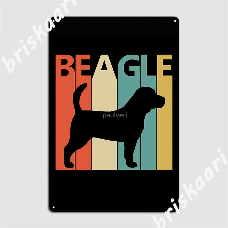 Vintage Beagle Psa Kovové Značky Klub, pub Garáž Vintage Plakety Tin prihlásiť Plagáty 1