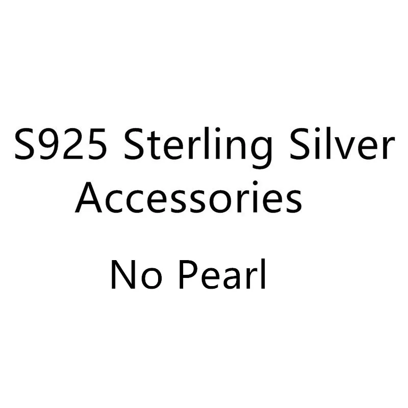 Klasické Krúžky Resizable Dizajn Krúžky Base 925 Silver Pearl Krúžky Nastavenia Ženy DIY Pearl Krúžky Doplnok Č Pearl AF005 1