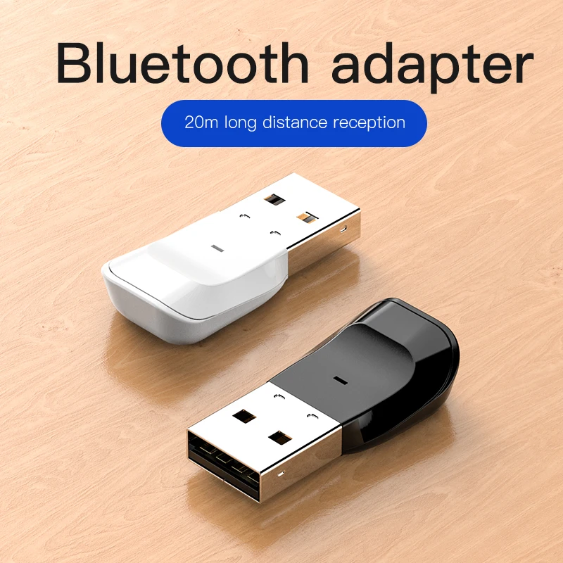 Bluetooth Adaptéra USB Bezdrôtovej Bluetooth4.0 Prijímač Signálu Vysielača pre Počítač, Notebook, Prenos Súborov, Pripojenie Na Prehrávanie Hudby 4